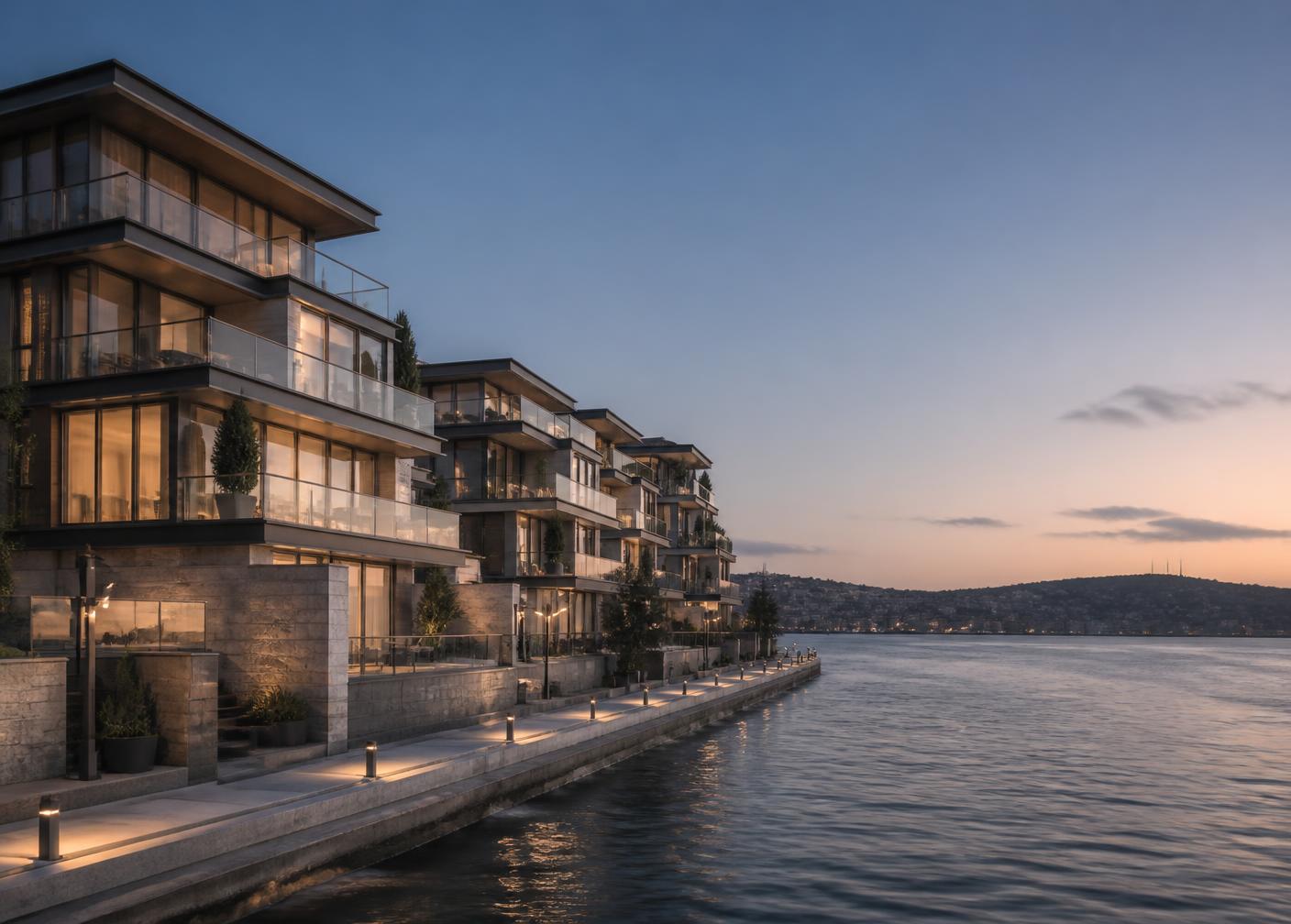 Premium waterfront residences in Istanbul